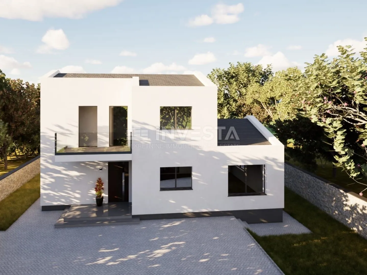 žminj okolica - građevinsko zemljište 660 m2 s projektnom dokumentacijom - slika 3