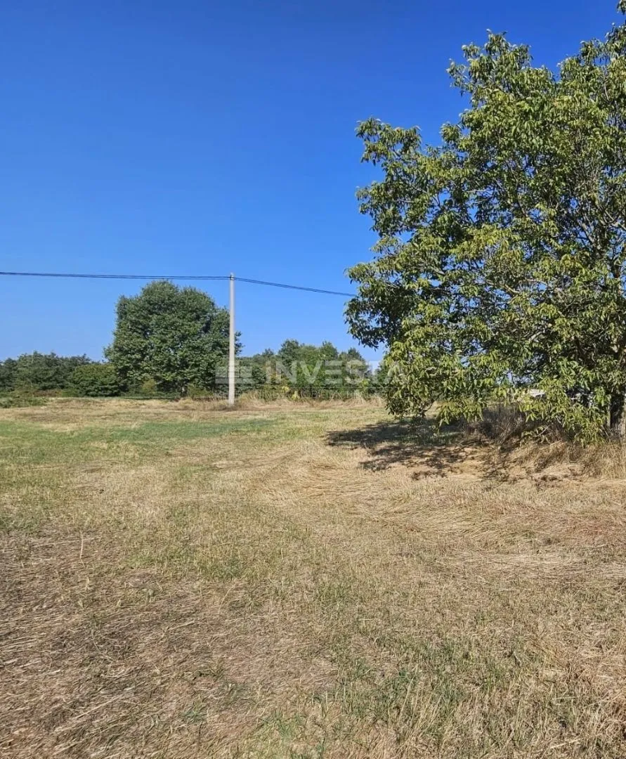 Građevinsko zemljište u blizini Žminja površine 1.246 m2