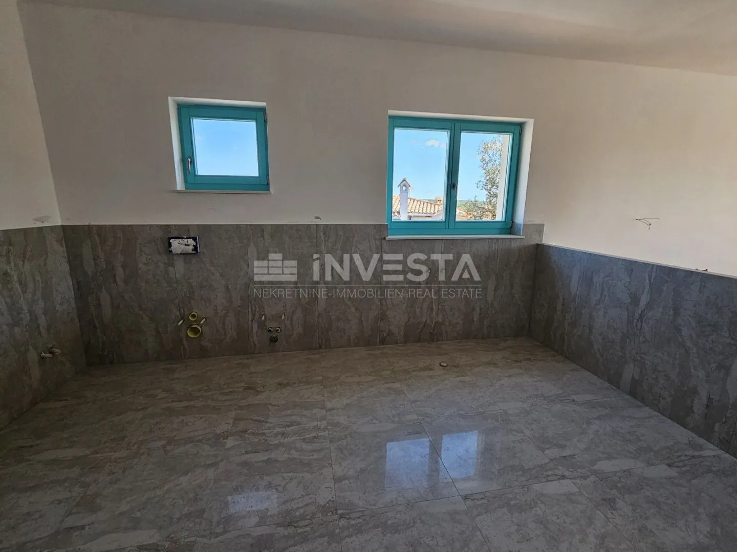 barbariga, vila s bazenom u toskanskom stilu na mediteranu, pogled more - slika 27