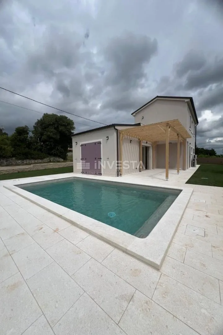 istra marčana, novoizgrađena moderna vila s bazenom - slika 2
