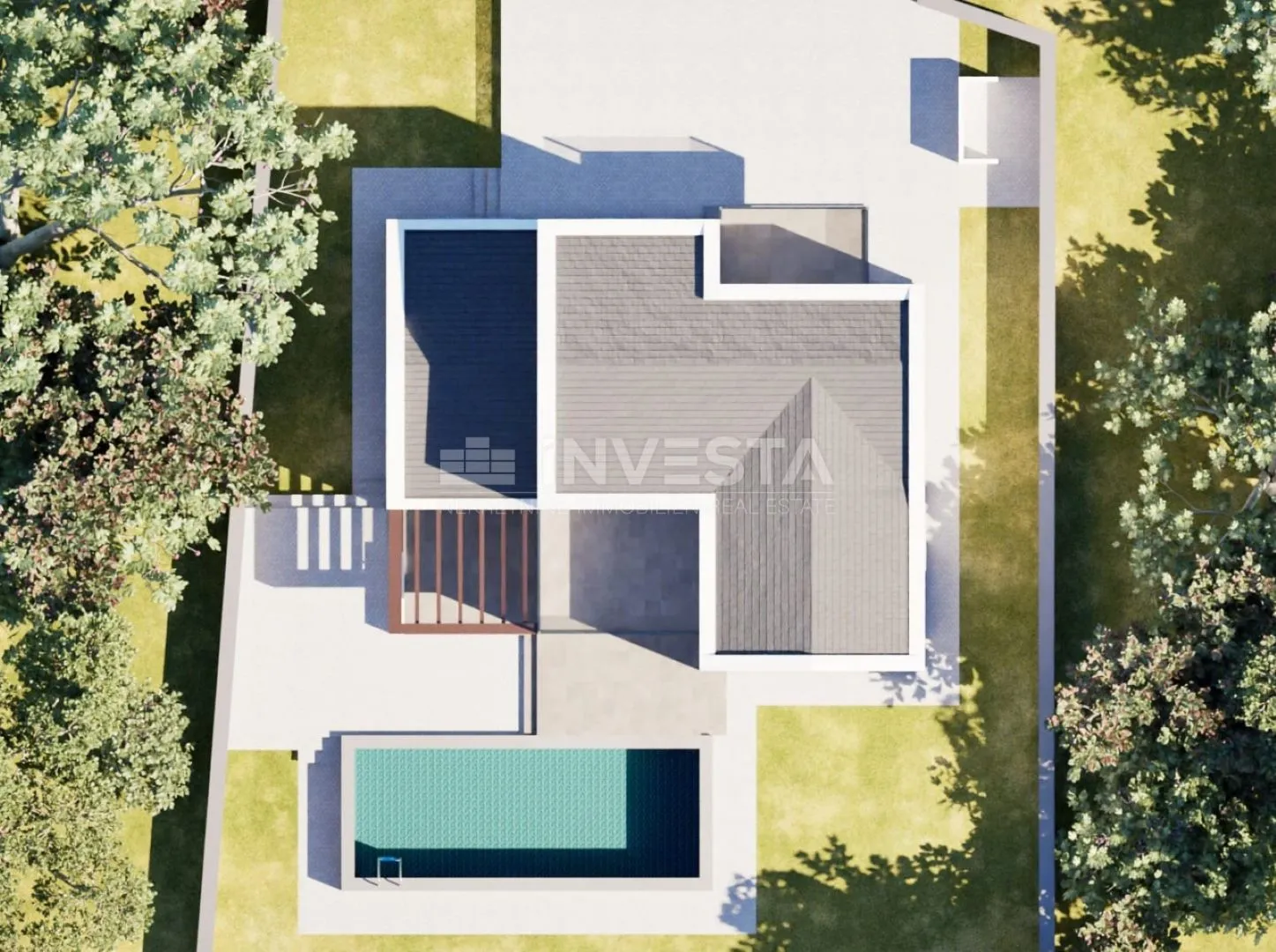 žminj okolica - građevinsko zemljište 660 m2 s projektnom dokumentacijom - slika 6