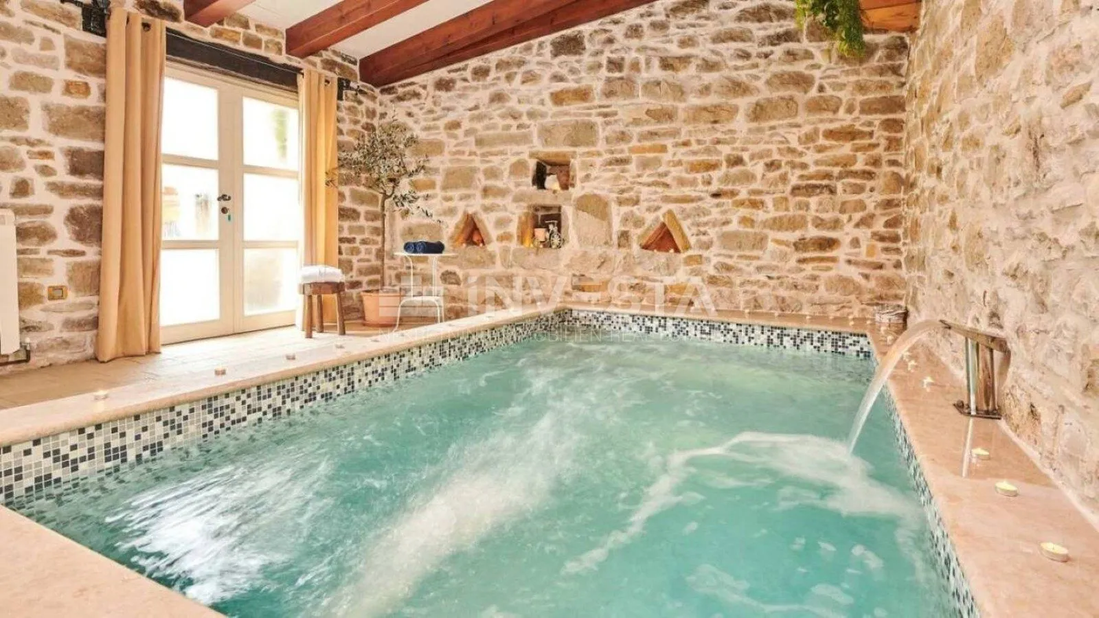 središnja istra, rustikalna kamena vila, spa zona, dva grijana bazena - slika 6