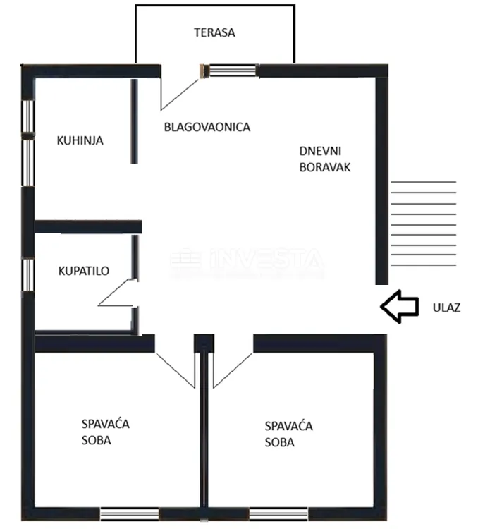 fažana, centar, stan 2ss+db, 150 m od plaže - slika 13