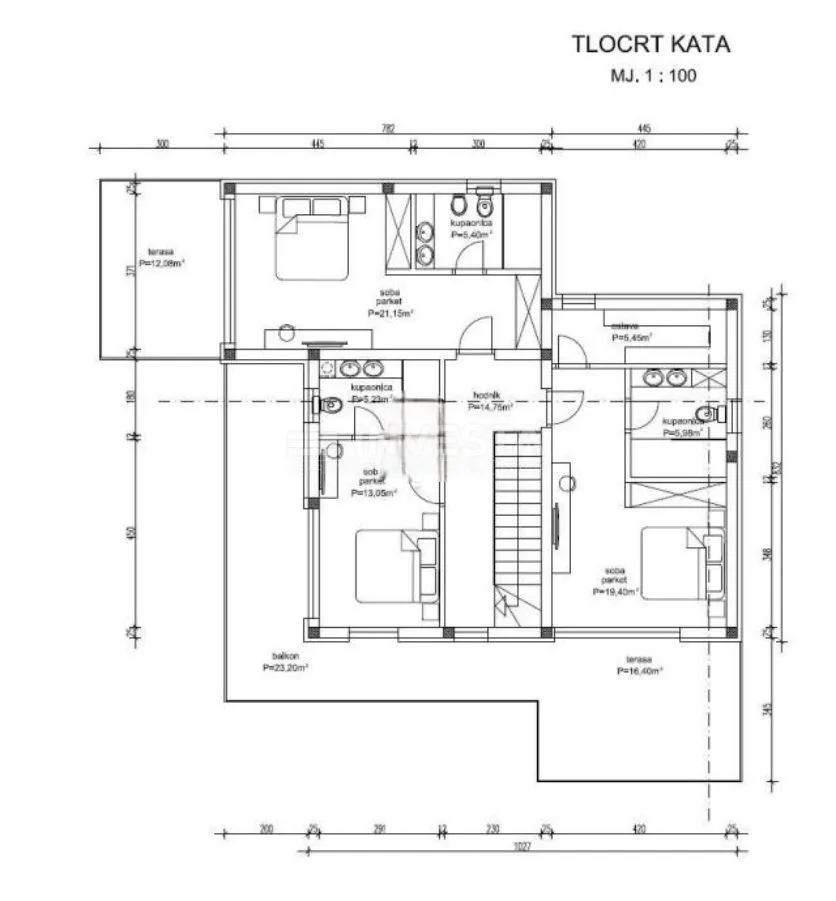 moderna vila u taru - slika 40