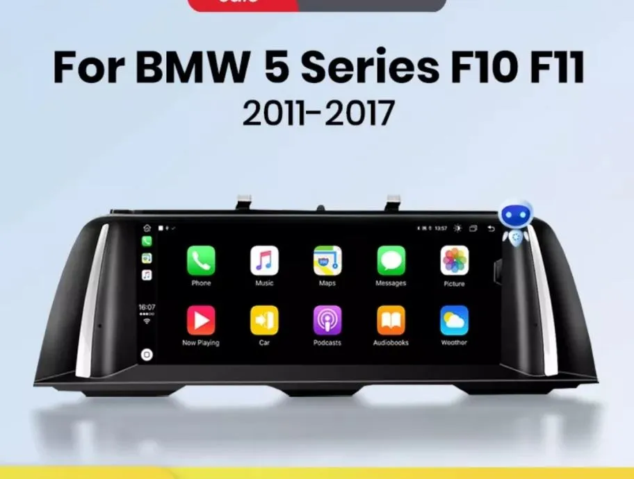 bmw f10 f11 2011-2017 original android multimedija navigacija parking - slika 11
