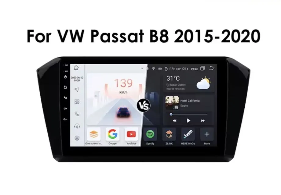 vw passat b8 original radio multimedija android wifi wifi gps 2din - slika 12