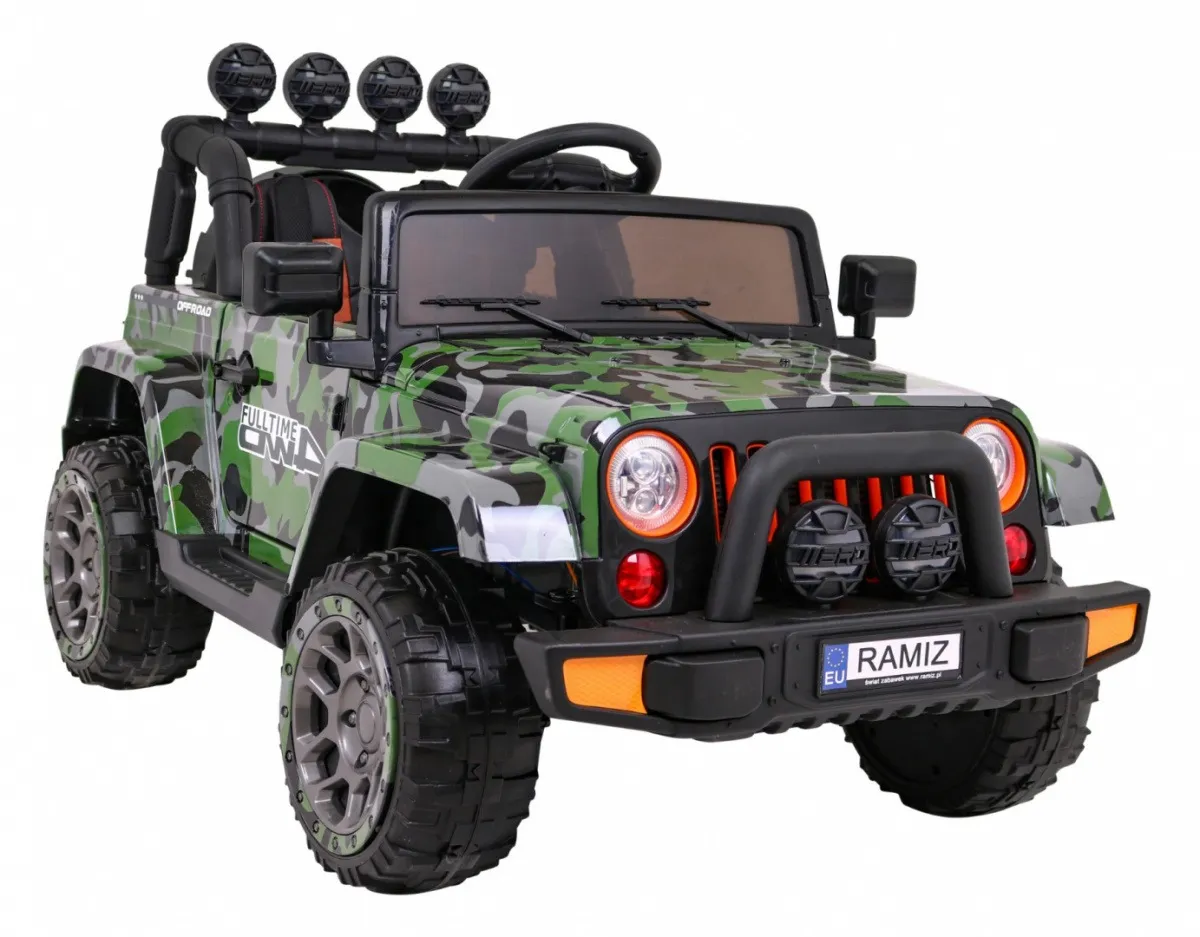 auto na akumulator full time 4wd 4x4 - army - slika 6
