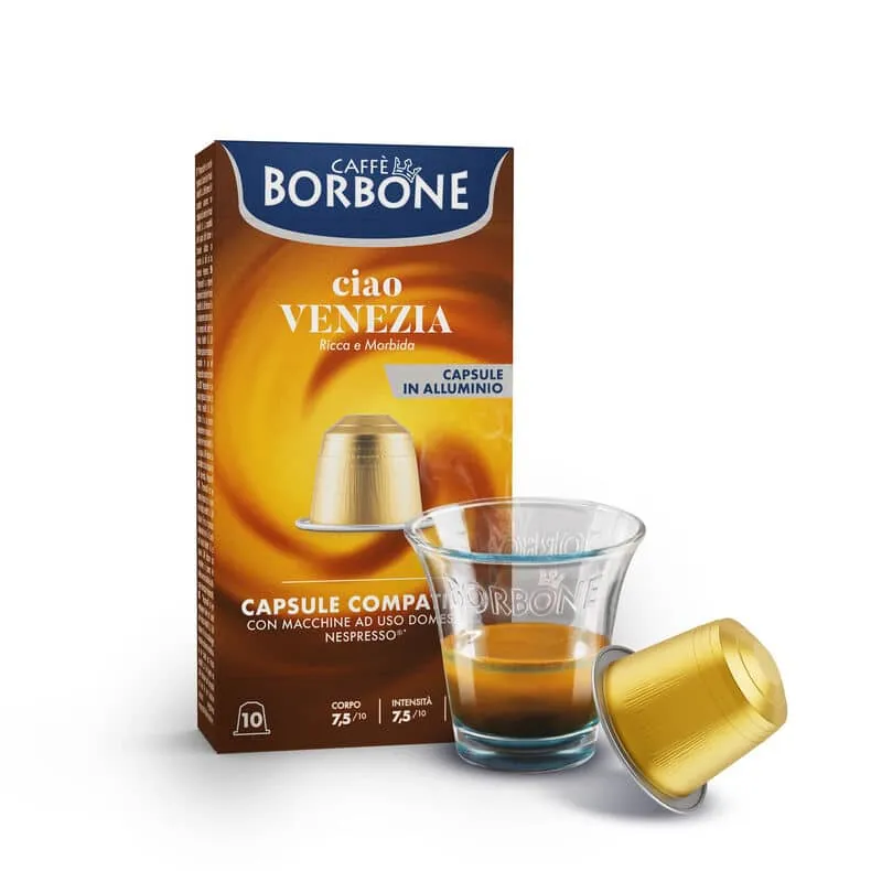 borbone nespresso ciao venezia(crema superiore) blend alu kapsule - slika 2