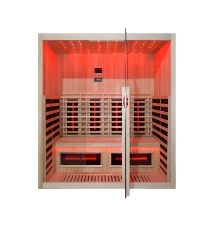 ir infracrvena sauna – full spectrum + karbonski grijači 180x120x200 - slika 2