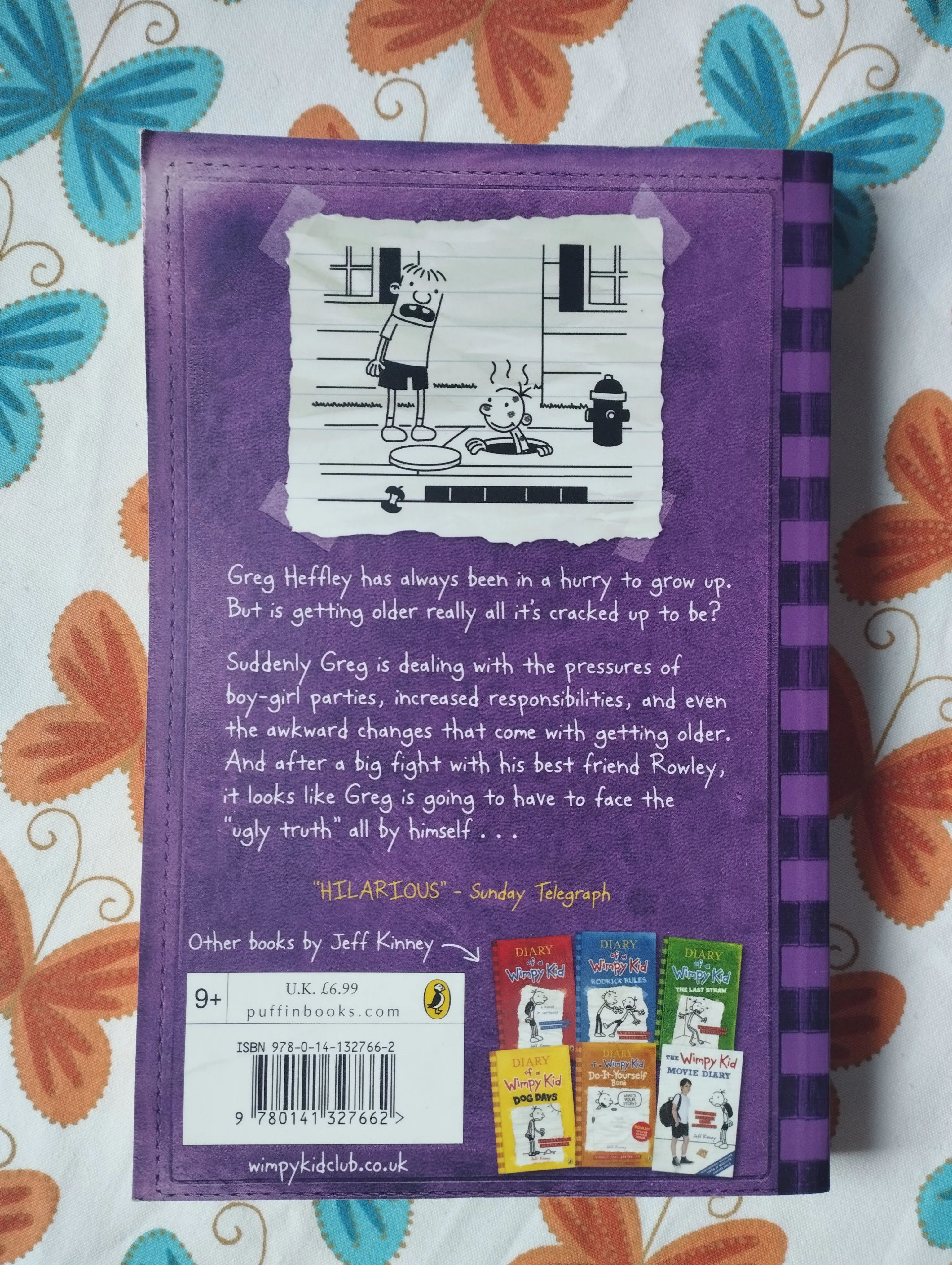 jeff kinney - diary of a wimpy kid the ugly truth - slika 3