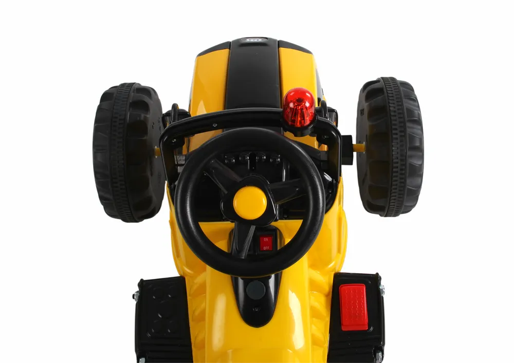 traktor na akumulator ch995 - žuti - slika 3
