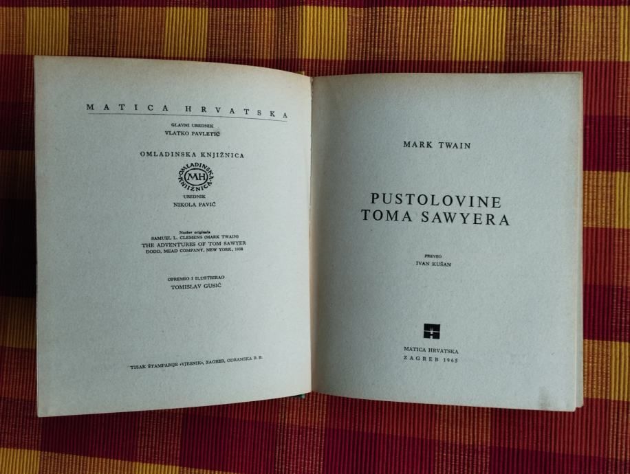 mark twain - pustolovine toma sawyera 1965 - slika 2