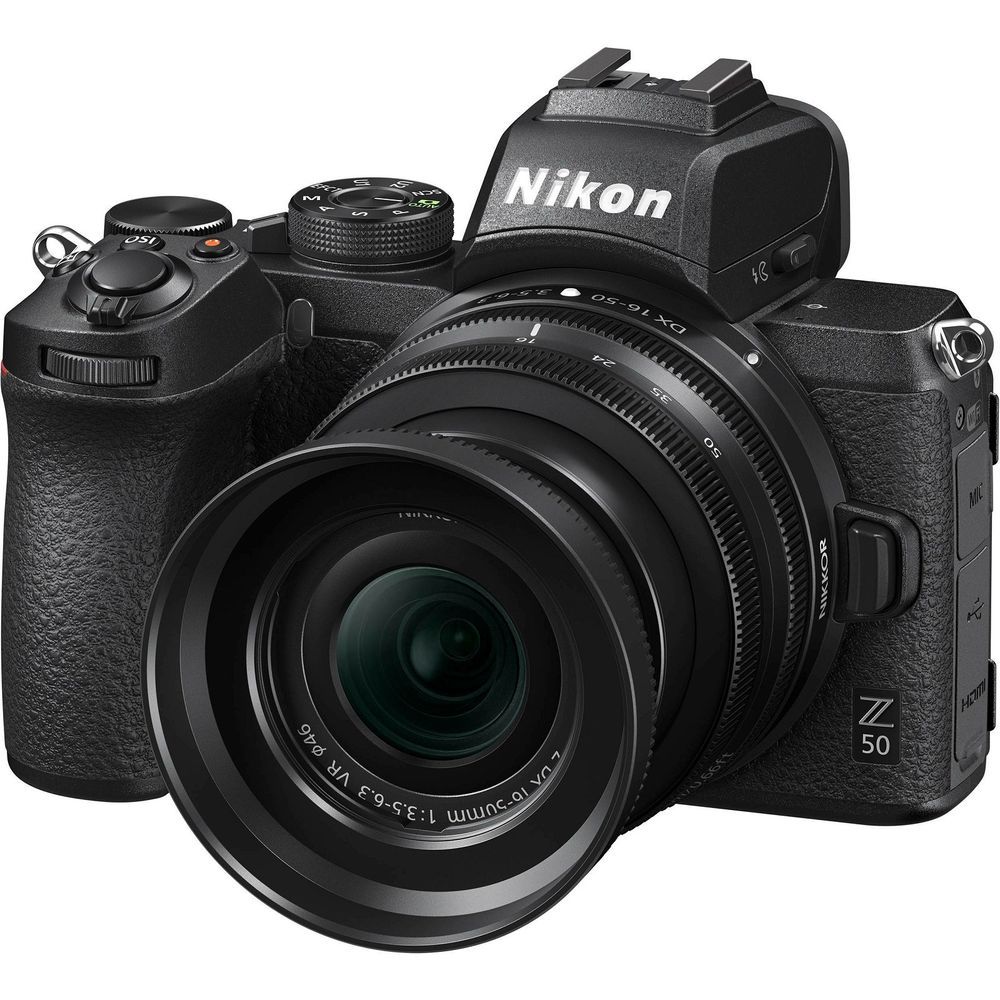 digitalni fotoaparat nikon z50 + 16-50vr + 50-250 vr, 20,9 mp - slika 4