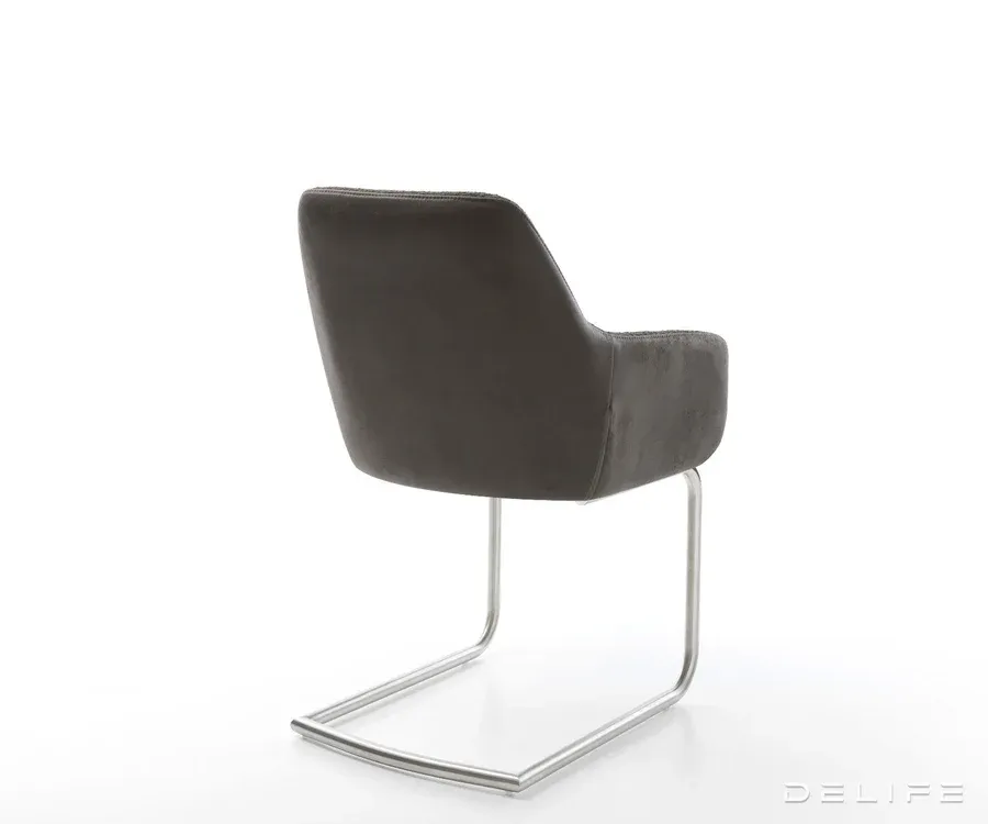 blagovaonska stolica pejo, materijal: mikrofibra/boucle - slika 5