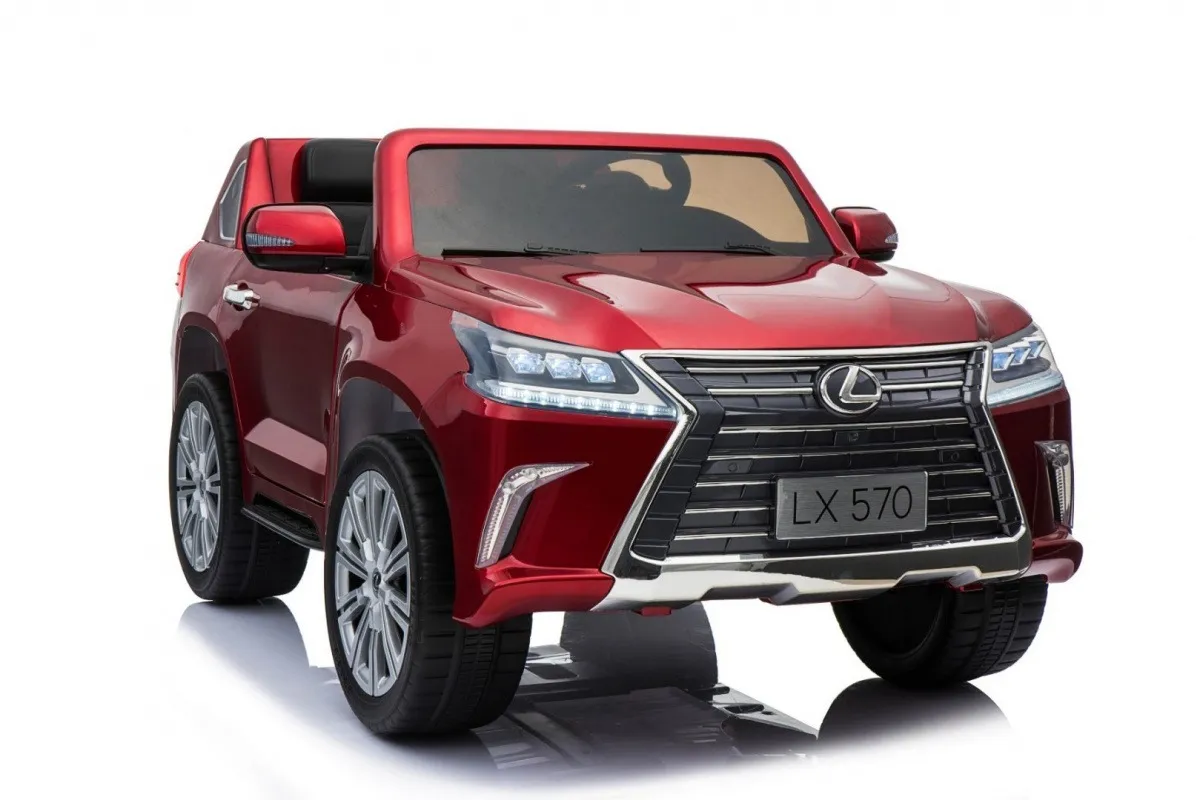 licencirani auto na akumulator lexus lx570 4x4 - dvosjed - crveni - slika 6