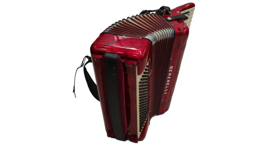 harmonika serenelli 120 basova / r1, rate! - slika 2