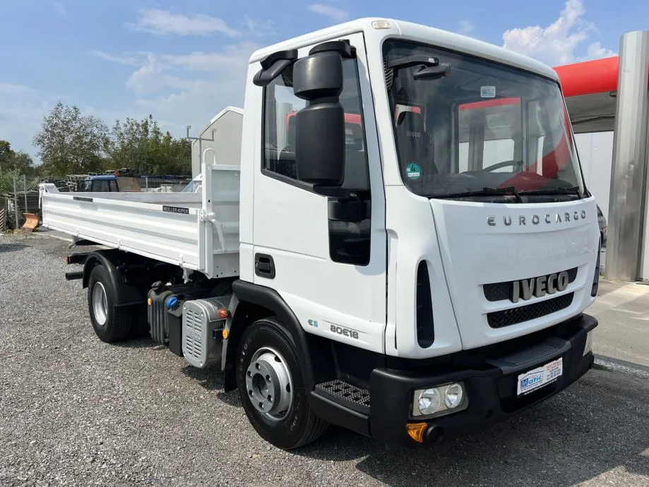 iveco 80e18 meiller kiper trostrani, 2009 god. - slika 3