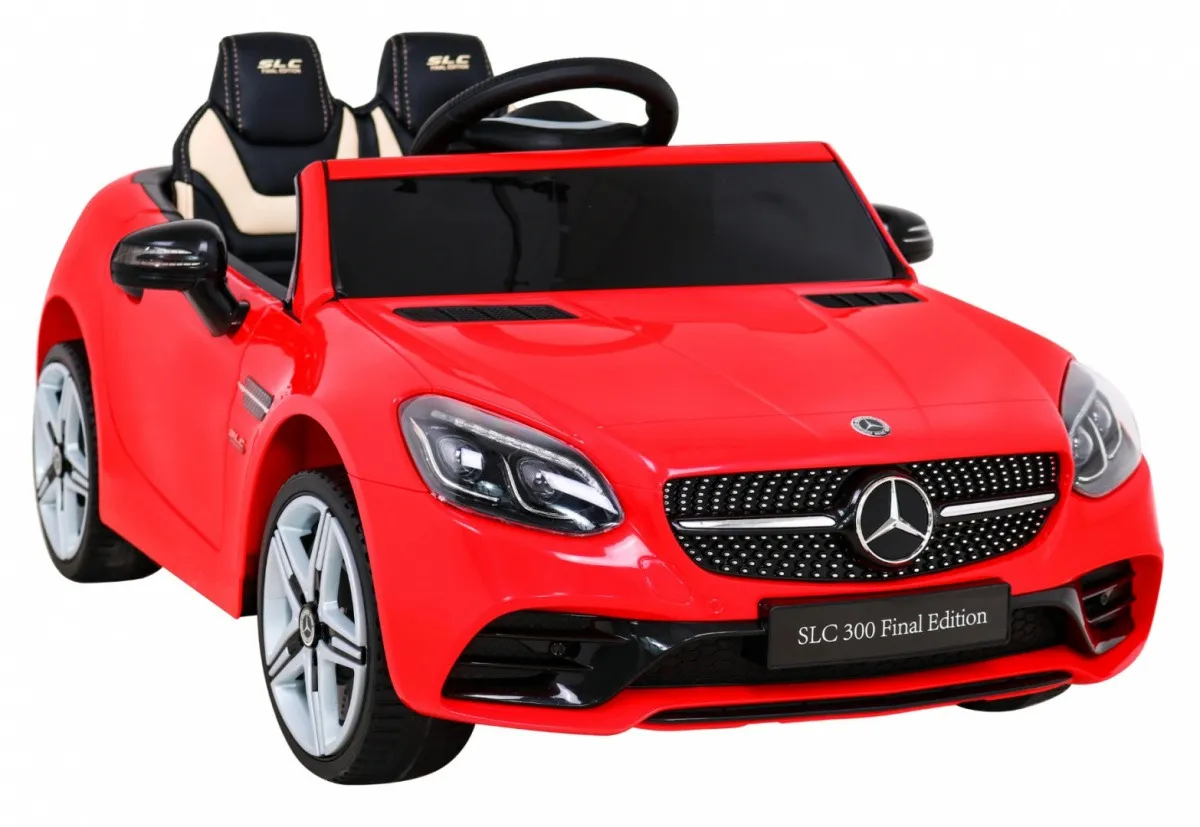 licencirani auto na akumultor mercedes slc300 - crveni - slika 8