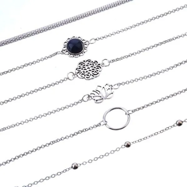 komplet narukvica pulsera -6 različitih narukvica - slika 3