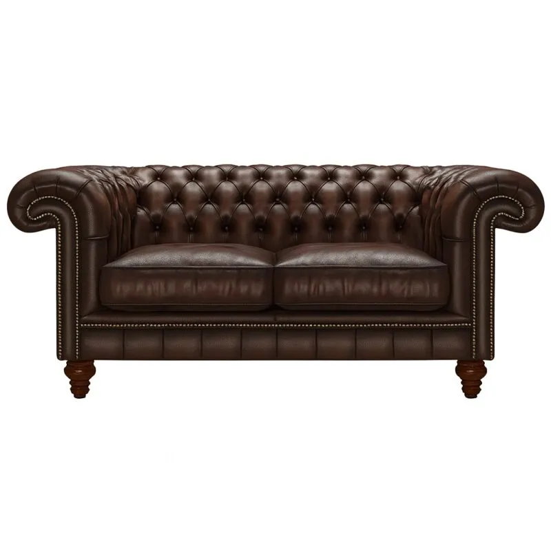 chesterfield royal allingham trosjed | 3-sjedište | antique brown - slika 1