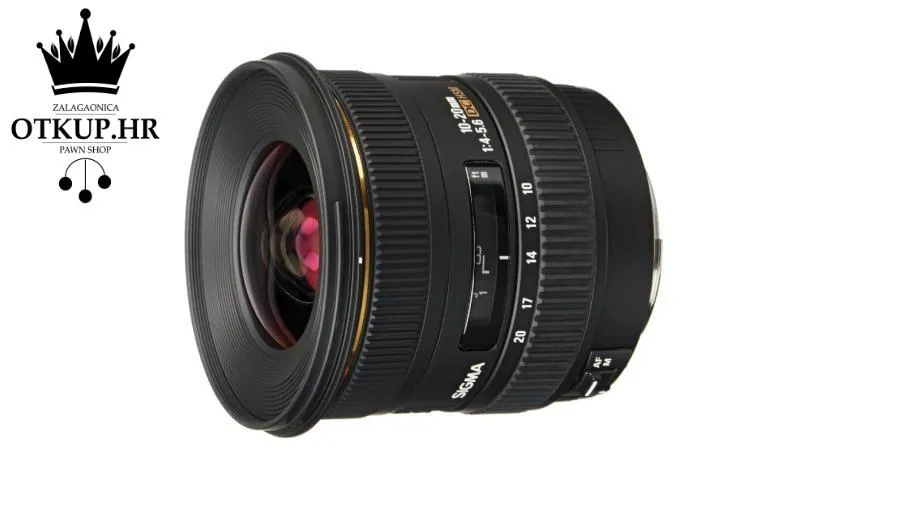 Objektiv Ex Sigma 10-20mm 1:4-5.6 Za Canon/ R1, Rate! - Zagreb