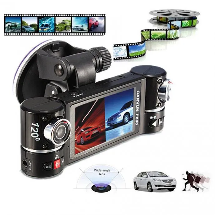 HD Auto kamera s dvije glave SENZOR POKRETA NOČNO SNIMANJE - Čakovec