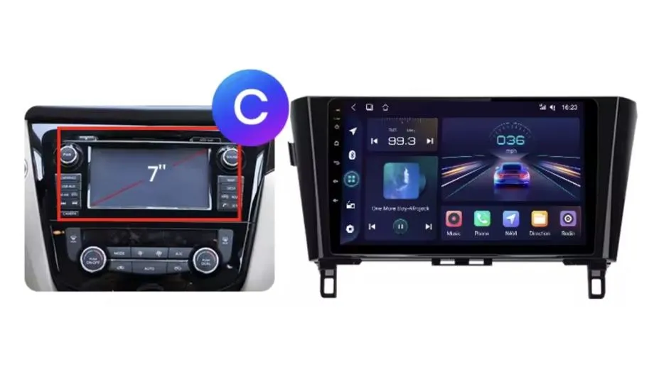 nissan qashqai j11 (2013-2017) original multimedija android navigacija - slika 4