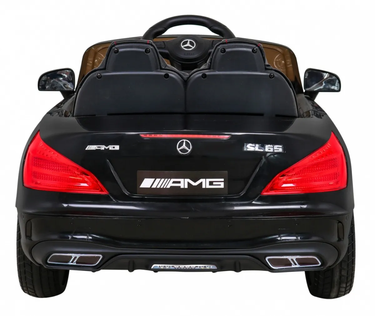 licencirani auto na akumultor mercedes benz amg sl65 s - crni - slika 5