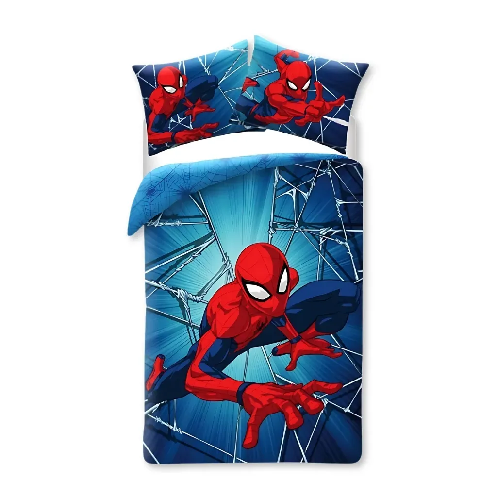 Spider-Man ‘Web’ dječja posteljina, 140×200 cm - Zagreb