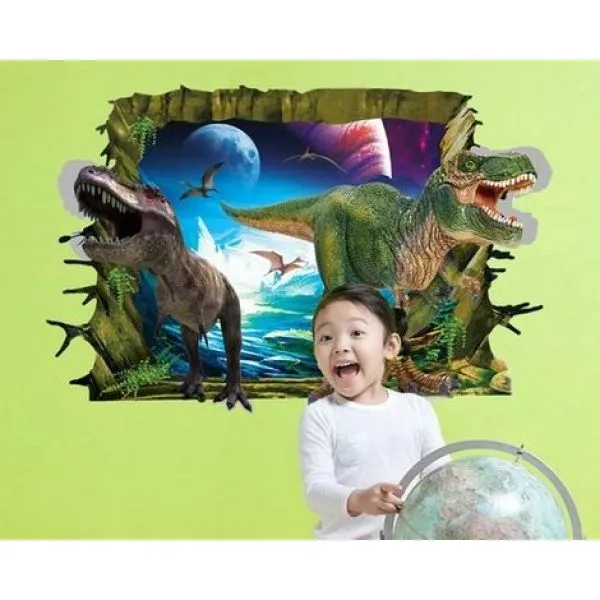 3D wall sticker Dinosaurs 90x60cm - Zagreb, Novi Zagreb - istok