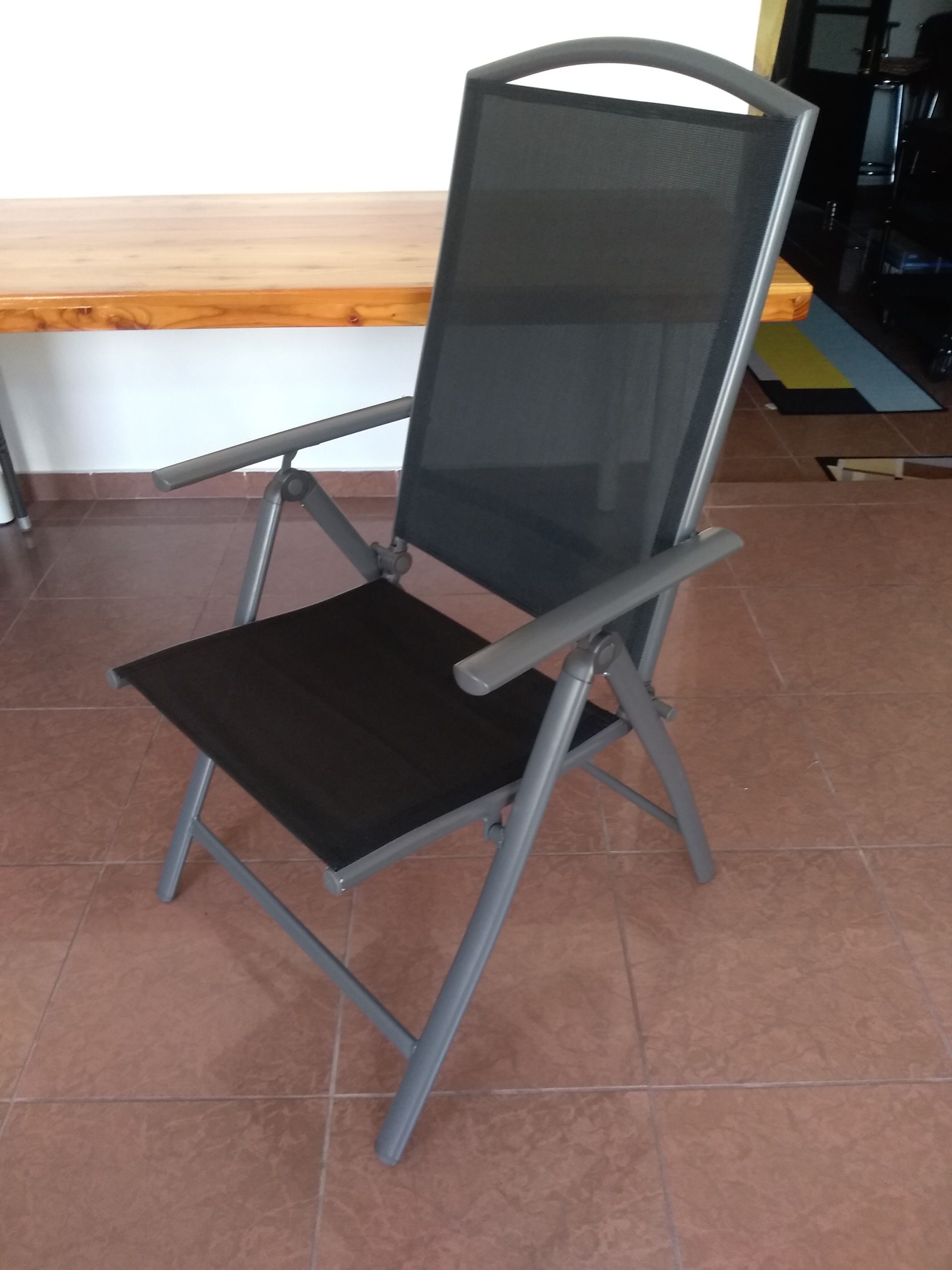 stolica za vrt ili terase sklopiva nova - slika 3