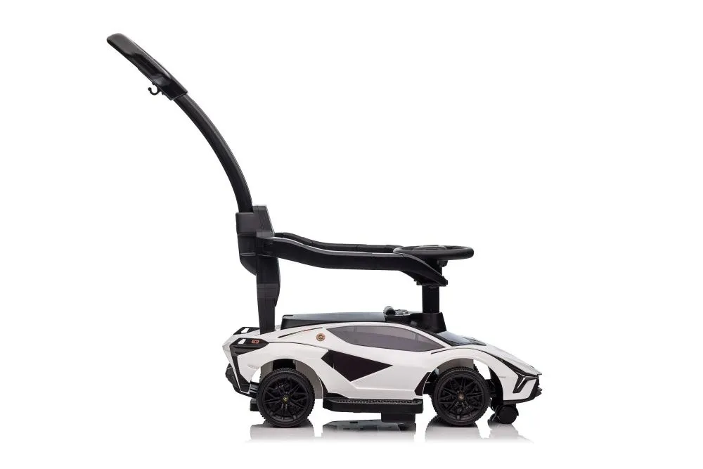 dječja guralica lamborghini qls-996t - bijela - slika 9