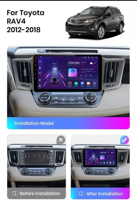 toyota rav 4 2013 2014 2015 2016 2017 2018 original 2din radio android - slika 8