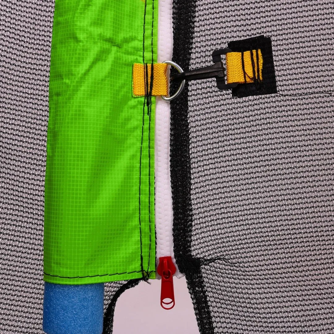 trampolin 10ft 305cm - zeleni - slika 4