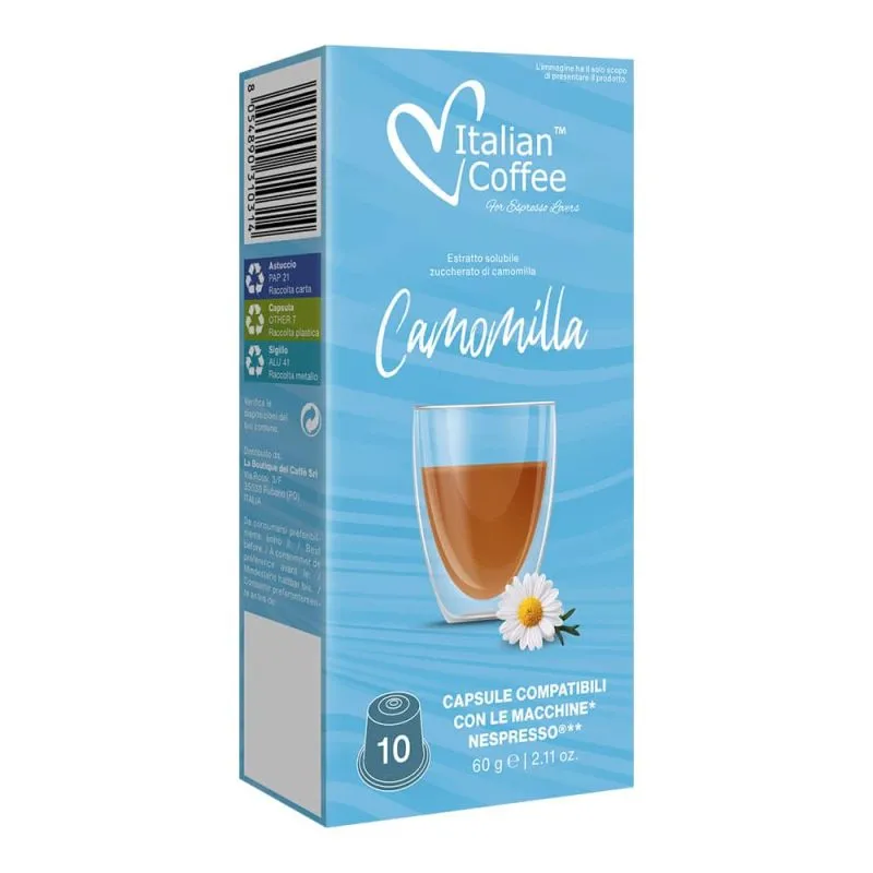 nespresso italian coffee čaj kamilica - slika 1