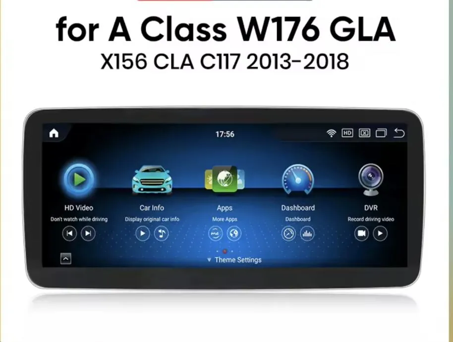 mercedes w176 gla cla x156 c117 carplay android multimedia navigacija - slika 5