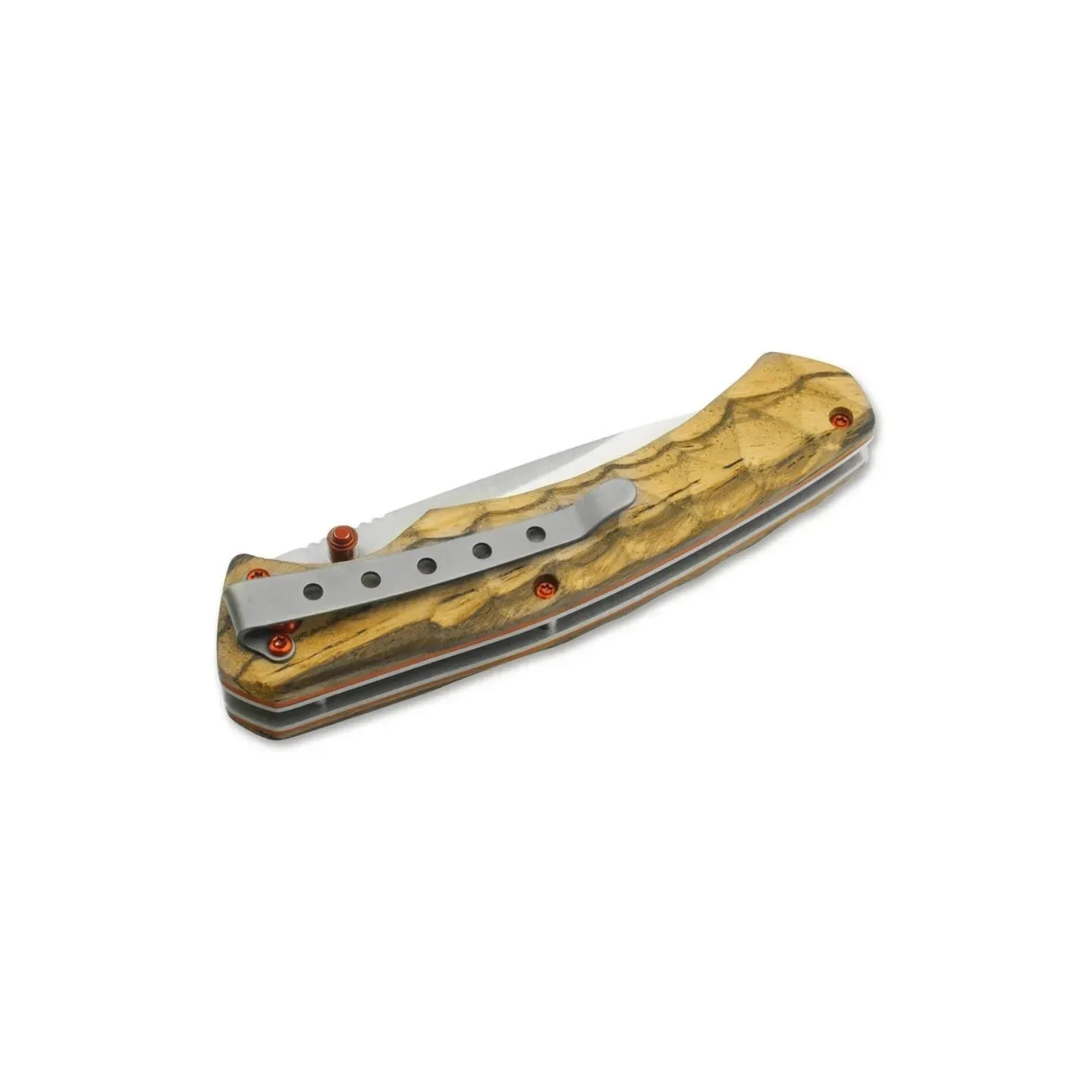 boker magnum red pupil - lovački preklopni nož - slika 2