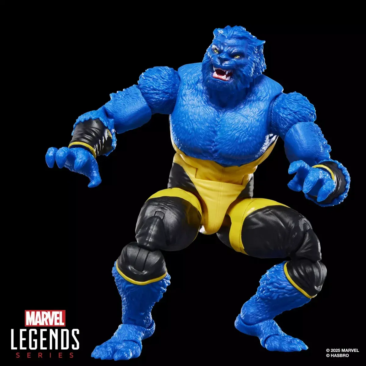 marvel legends series: x-men – marvel’s beast figura, 15cm - slika 6