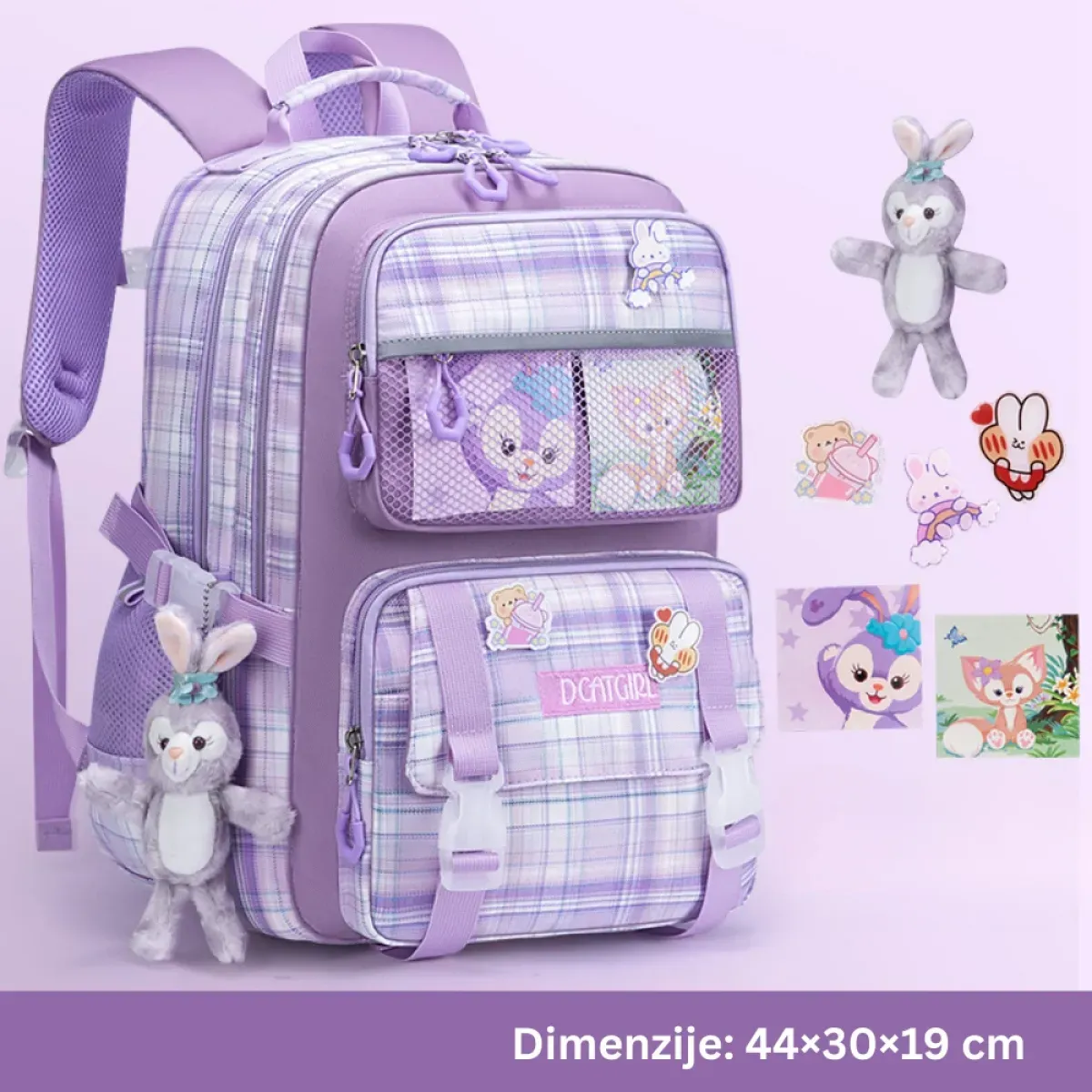 lily - školska torba na kotačiće - slika 5