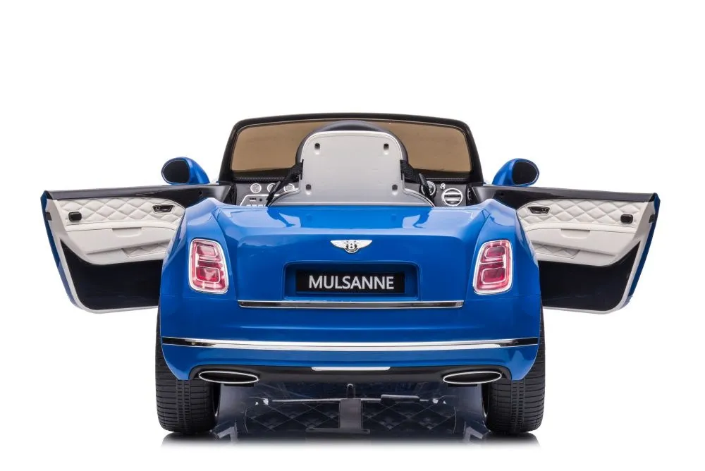 licencirani auto na akumulator bentley mulsanne - plavi/lakirani - slika 13