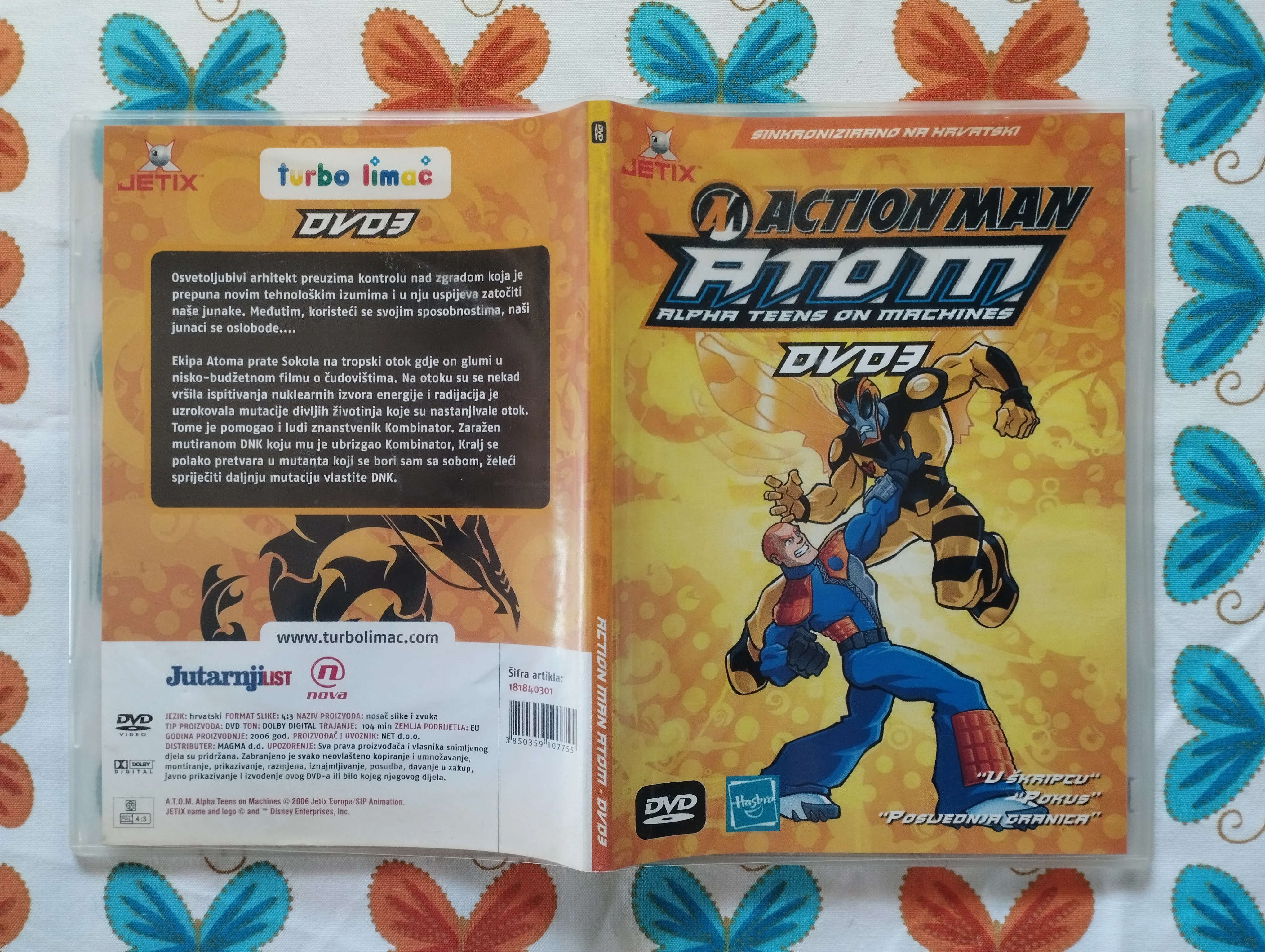 Action Man Atom DVD 3 - Samobor