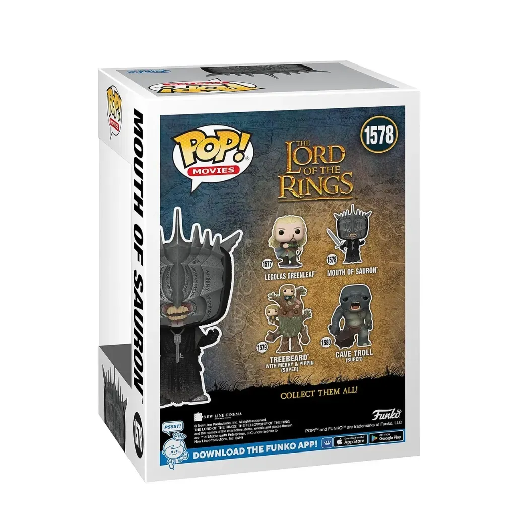 funko pop! movies: the lord of the rings – mouth of sauron #1578 - slika 2