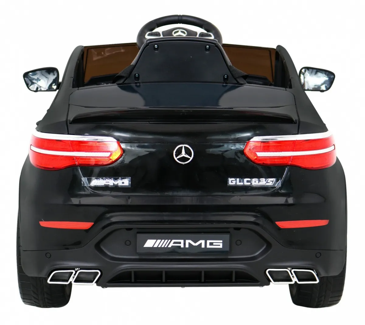 licencirani auto na akumultor mercedes benz glc63s 4x4 - crni - slika 3