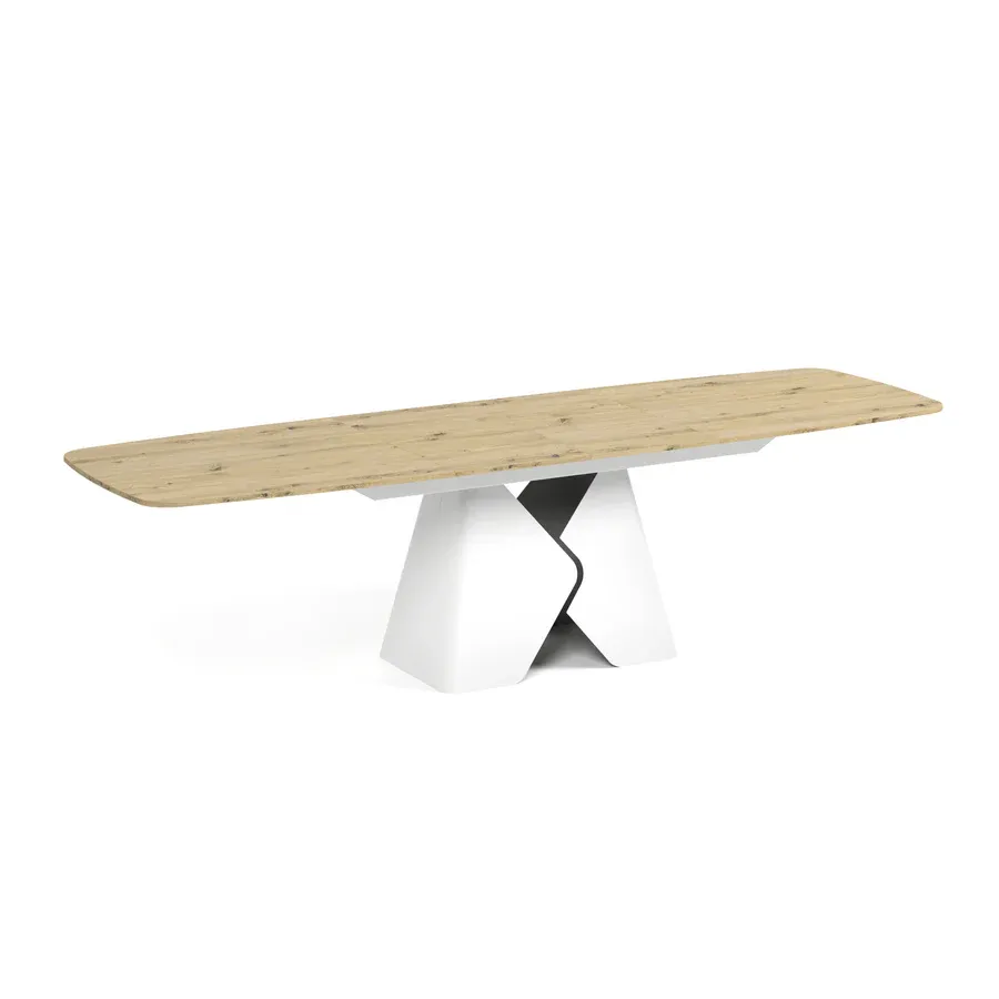 produljivi stol prisma, materijal: laminirana ploča - slika 2