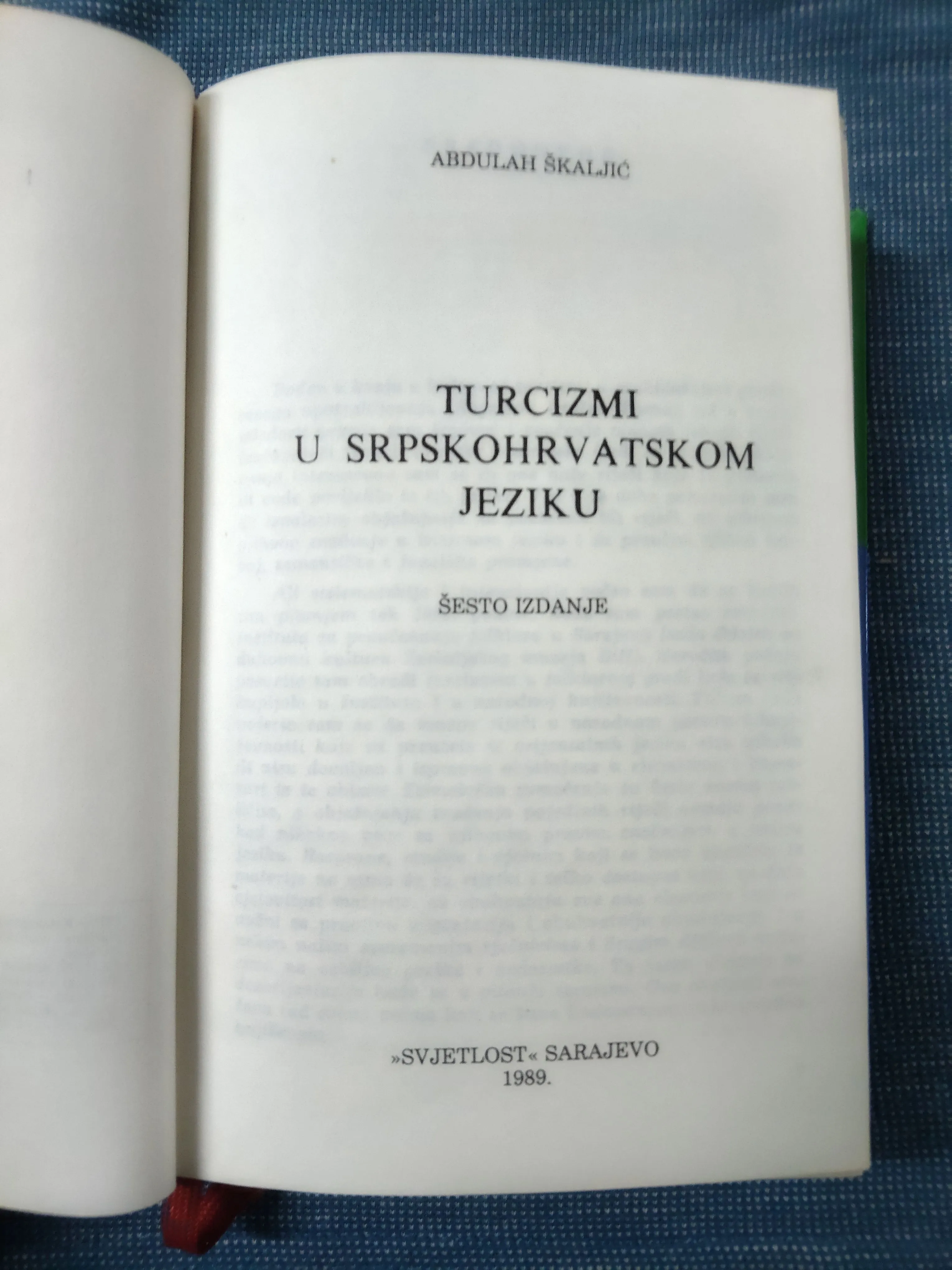 abdulah škaljić – turcizmi u srpskohrvatskom jeziku - slika 3