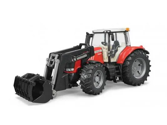 bruder massey ferguson 7624 prednji utovarivač - slika 5