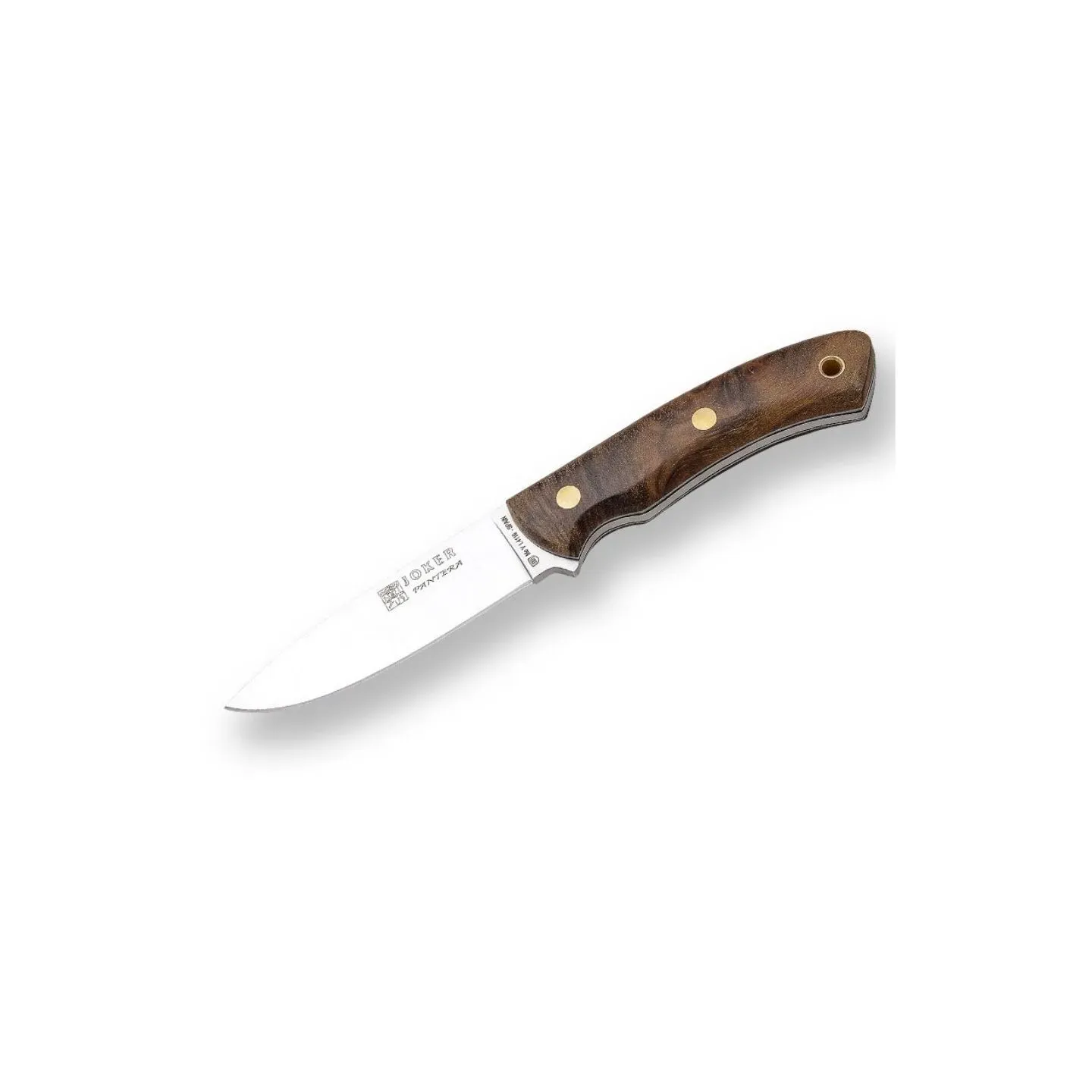 Bushcraft nož Joker Pantera CN17 9.8cm s drškom od oraha - Poreč