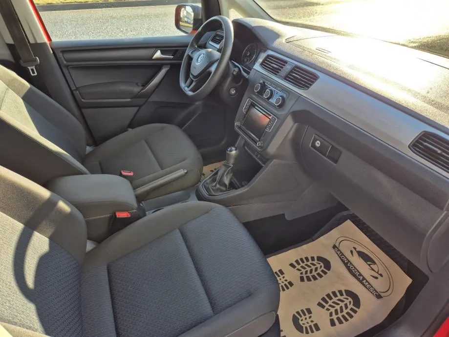 vw caddy 2.0 tdi, sa sjedalima, odlično stanje, garancija na vozilo... - slika 9