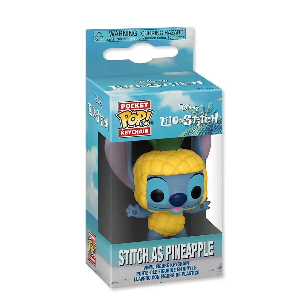 Privjesak Funko Pocket Pop!: Lilo & Stitch – Stitch as Pineapple - Zagreb