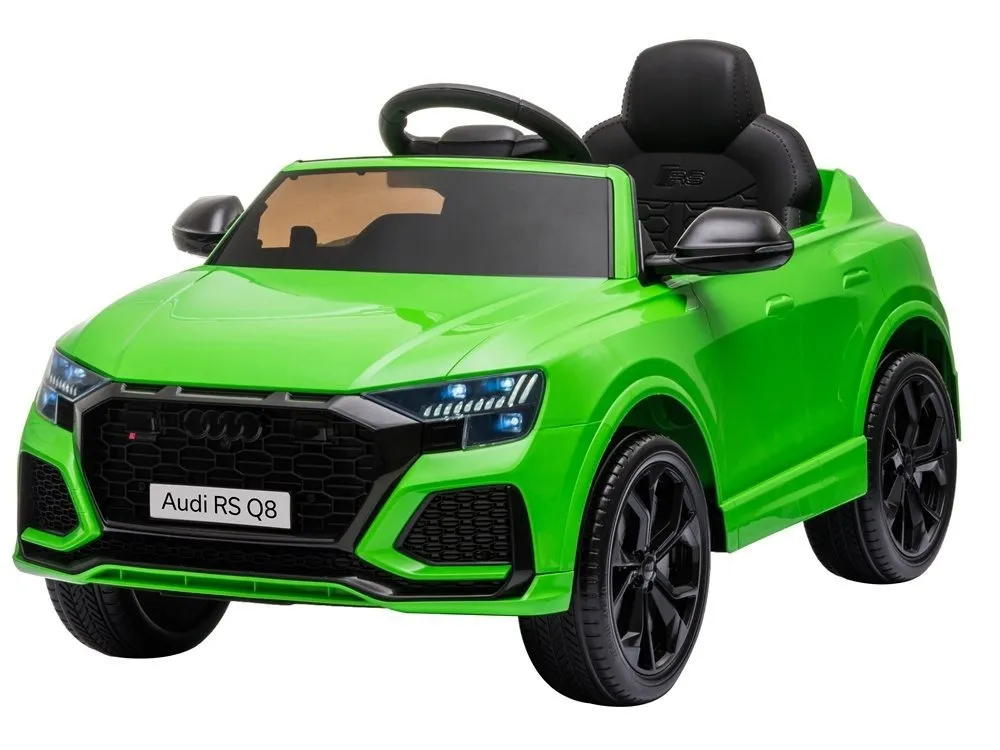 licencirani auto na akumulator audi rs q8 - zeleni - slika 3